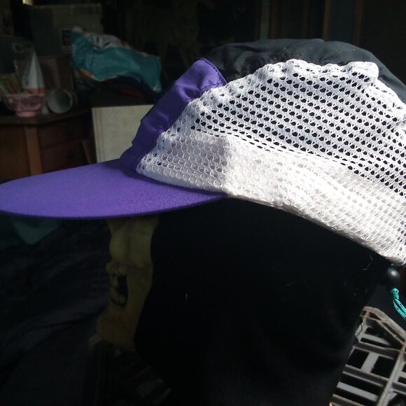 Deadstock Vintage In Sport Mesh 5 Panel Rope Hat Cap - Picture 2 of 9